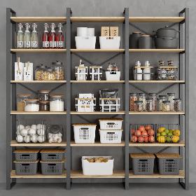 3D Industrial Pantry model